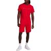 imageChampion Mens Classic Script Graphic Short Sleeve TShirt Standard Fit Tonal Logo Available in Regular and Big amp TallTango Red  Tonal Script Logo