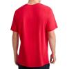 imageChampion Mens Classic Script Graphic Short Sleeve TShirt Standard Fit Tonal Logo Available in Regular and Big amp TallTango Red