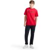 imageChampion Mens Classic Script Graphic Short Sleeve TShirt Standard Fit Tonal Logo Available in Regular and Big amp TallTango Red