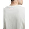 imageChampion Mens Classic Script Graphic Short Sleeve TShirt Standard Fit Tonal Logo Available in Regular and Big amp TallUnbleached Cotton