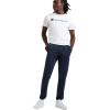 imageChampion Mens Classic Script Graphic Short Sleeve TShirt Standard Fit Tonal Logo Available in Regular and Big amp TallWhite  Classic Script Logo