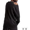 imageChampion Mens Crewneck Fleece Sweatshirt Standard Fit Midweight Script Logo Available in Regular and Big amp TallBlack  Classic Script Logo