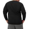 imageChampion Mens Crewneck Fleece Sweatshirt Standard Fit Midweight Script Logo Available in Regular and Big amp TallBlack Small  Small Script Logo