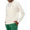 imageChampion Mens Crewneck Fleece Sweatshirt Standard Fit Midweight Script Logo Available in Regular and Big amp TallNatural Small Script