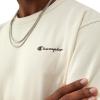 imageChampion Mens Crewneck Fleece Sweatshirt Standard Fit Midweight Script Logo Available in Regular and Big amp TallNatural Small Script
