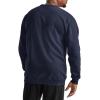 imageChampion Mens Crewneck Fleece Sweatshirt Standard Fit Midweight Script Logo Available in Regular and Big amp TallNavy  Classic Script Logo