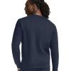 imageChampion Mens Crewneck Fleece Sweatshirt Standard Fit Midweight Script Logo Available in Regular and Big amp TallNavy  Classic Script Logo
