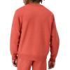 imageChampion Mens Crewneck Fleece Sweatshirt Standard Fit Midweight Script Logo Available in Regular and Big amp TallPicante Pink Small Script