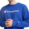 imageChampion Mens Crewneck Fleece Sweatshirt Standard Fit Midweight Script Logo Available in Regular and Big amp TallSurf the Web  Classic Script Logo