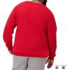 imageChampion Mens Crewneck Fleece Sweatshirt Standard Fit Midweight Script Logo Available in Regular and Big amp TallTeam Red Scarlet  Classic Script Logo