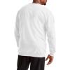 imageChampion Mens Crewneck Fleece Sweatshirt Standard Fit Midweight Script Logo Available in Regular and Big amp TallWhite  Classic Script Logo