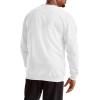 imageChampion Mens Crewneck Fleece Sweatshirt Standard Fit Midweight Script Logo Available in Regular and Big amp TallWhite Script