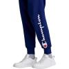 imageChampion Mens Graphic Fleece Joggers SweatpantStandard FitMidweight FleeceClassic Script LogoAvailable Regular Big TallBlue Depths