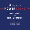 imageChampion Mens Pullover Graphic Fleece Hoodie Standard Fit Midweight Fleece Classic Script Logo Available Regular Big amp TallBlack