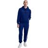 imageChampion Mens Pullover Graphic Fleece Hoodie Standard Fit Midweight Fleece Classic Script Logo Available Regular Big amp TallBlue Depths
