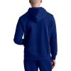imageChampion Mens Pullover Graphic Fleece Hoodie Standard Fit Midweight Fleece Classic Script Logo Available Regular Big amp TallBlue Depths