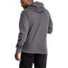 imageChampion Mens Pullover Graphic Fleece Hoodie Standard Fit Midweight Fleece Classic Script Logo Available Regular Big amp TallGranite Heather  Classic Script Logo