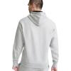 imageChampion Mens Pullover Graphic Fleece Hoodie Standard Fit Midweight Fleece Classic Script Logo Available Regular Big amp TallPlatinum Silver Heather