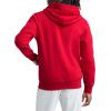 imageChampion Mens Pullover Graphic Fleece Hoodie Standard Fit Midweight Fleece Classic Script Logo Available Regular Big amp TallTango Red