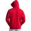 imageChampion Mens Pullover Graphic Fleece Hoodie Standard Fit Midweight Fleece Classic Script Logo Available Regular Big amp TallTango Red
