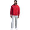 imageChampion Mens Pullover Graphic Fleece Hoodie Standard Fit Midweight Fleece Classic Script Logo Available Regular Big amp TallTango Red