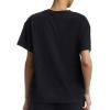 imageChampion Womens Classic Short Sleeve Graphic TShirt Loose Fit Script LogoBlack  Tonal Script Logo