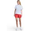 imageChampion Womens Classic Short Sleeve Graphic TShirt Loose Fit Script LogoBright White  Tonal Script Logo