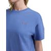 imageChampion Womens Classic Short Sleeve Graphic TShirt Loose Fit Script LogoCoastal Fjord  Tonal Script Logo