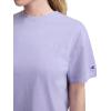 imageChampion Womens Classic Short Sleeve Graphic TShirt Loose Fit Script LogoDaybreak  Tonal Script Logo