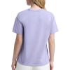 imageChampion Womens Classic Short Sleeve Graphic TShirt Loose Fit Script LogoDaybreak  Tonal Script Logo