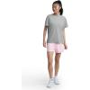 imageChampion Womens Classic Short Sleeve Graphic TShirt Loose Fit Script LogoOxford Gray Heather  Tonal Script Logo