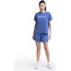 imageChampion Womens Classic Short Sleeve Graphic TShirt Standard Fit Script LogoCoastal Fjord