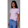 imageChampion Womens Classic Short Sleeve Graphic TShirt Standard Fit Script LogoPinkpoeny