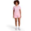 imageChampion Womens Classic Short Sleeve Graphic TShirt Standard Fit Script LogoRose Shadow