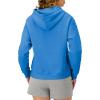 imageChampion Womens Pullover Fleece Hoodie Loose Fit Midweight Script Logo Available in Regular and PlusBlue Jay