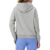 imageChampion Womens Pullover Fleece Hoodie Loose Fit Midweight Script Logo Available in Regular and PlusOxford Gray  Embroidered Script Logo
