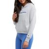 imageChampion Womens Pullover Fleece Hoodie Loose Fit Midweight Script Logo Available in Regular and PlusOxford Gray Champion Script