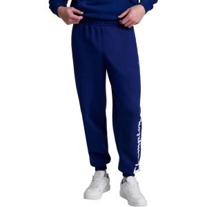 imageChampion Mens Graphic Fleece Joggers SweatpantStandard FitMidweight FleeceClassic Script LogoAvailable Regular Big TallBlue Depths