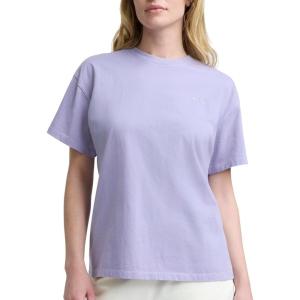 imageChampion Womens Classic Short Sleeve Graphic TShirt Loose Fit Script LogoDaybreak  Tonal Script Logo