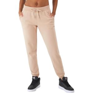 imageChampion Womens Joggers Fleece Joggers Comfortable Pants for Women 29 PlusChampagne Frost  C Logo