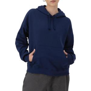 imageChampion Womens Pullover Fleece Hoodie Loose Fit Midweight Script Logo Available in Regular and PlusAthletic Navy