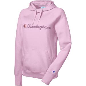 imageChampion Womens Pullover Fleece Hoodie Loose Fit Midweight Script Logo Available in Regular and PlusHush Pink586139