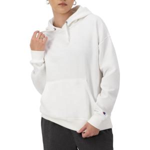 imageChampion Womens Pullover Fleece Hoodie Loose Fit Midweight Script Logo Available in Regular and PlusWhite