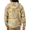 imageChampion Mens Jacket Stadium Fullzip Jacket Wind Resistant Water Resistant Jacket for MenArctic Cold Beige Small Script