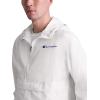 imageChampion Mens Jacket Stadium Fullzip Jacket Wind Resistant Water Resistant Jacket for MenWhite