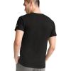 imageChampion Mens Classic Short Sleeve TShirt Standard Fit Midweight 100 Cotton Available in Regular and Big amp TallBlack  C Logo