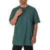 imageChampion Mens Classic Short Sleeve TShirt Standard Fit Midweight 100 Cotton Available in Regular and Big amp TallDark Green
