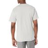 imageChampion Mens Classic Short Sleeve TShirt Standard Fit Midweight 100 Cotton Available in Regular and Big amp TallPlatinum Silver Heather