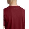 imageChampion Mens Classic Short Sleeve TShirt Standard Fit Midweight 100 Cotton Available in Regular and Big amp TallPomegranate
