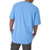 imageChampion Mens Classic Short Sleeve TShirt Standard Fit Midweight 100 Cotton Available in Regular and Big amp TallSwiss Blue